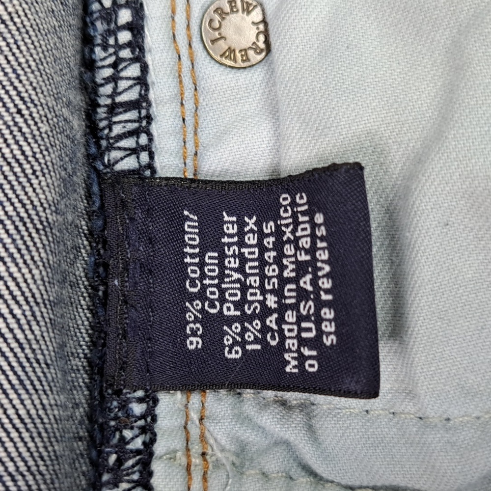 J. Crew Low Rise Bootcut Blue Jeans Size 26R - Picture 15 of 16